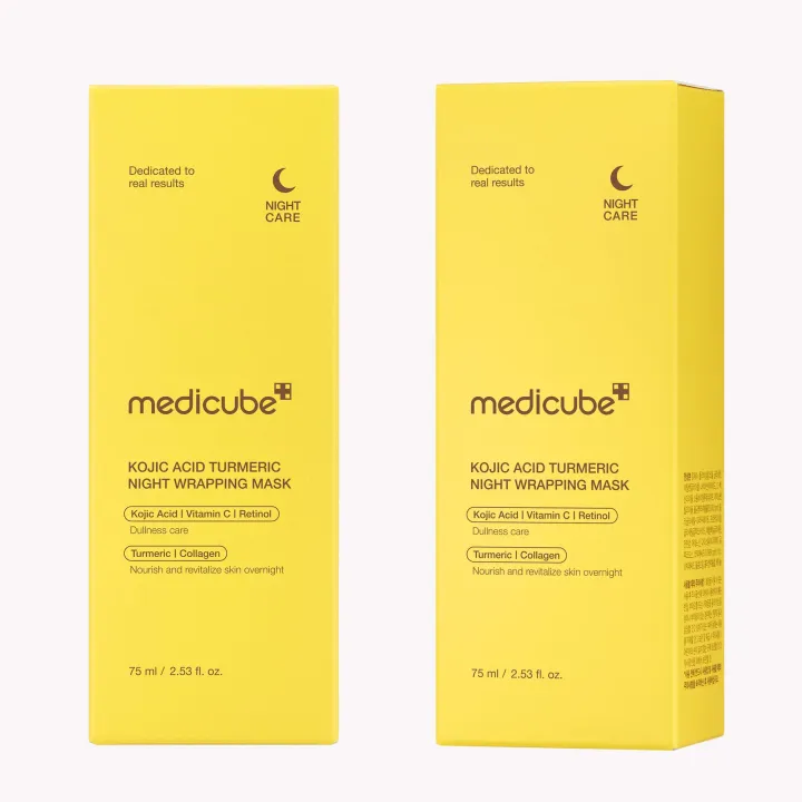 Medicube%20Kojic%20Acid%20Turmeric%20Overnight%20Wrapping%20Mask%20Brightens%20Skin%2075ml%20-%20Image%205