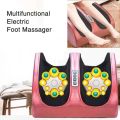 Electric Foot Massager Hot Compress Kneading Roller for  Leg Heating Massage Pain Relief Muscle Stimulation Massager.. 