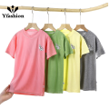 Yfashion Girls Cotton Nightdress Summer Short Sleeves Air-conditioning Casual Pullover Nightgown For 2-8 Years Old Kids. 