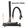 Laptop External Graphics Card EGPU PCI-E 3.0 X16 to M.2 NVMe Extension Cable with Bracket for ITX STX EGPU Bracket External Graphics Card Bracket. 