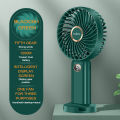 AnDyN New Mini Fan Electric Fan For School Rechargeable Handheld Fan 1200mAH USB Charging Table Fan For Student with Gear Display. 