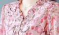 Fashion Shirts For Women's Printed Top New Long Sleeved Design Casual Style Thin Top. 
