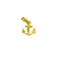 Gold Plated Gold Fused Stainless Steel Anchorr Pendant Guarantee Fashion and Stylish Design for Men. 