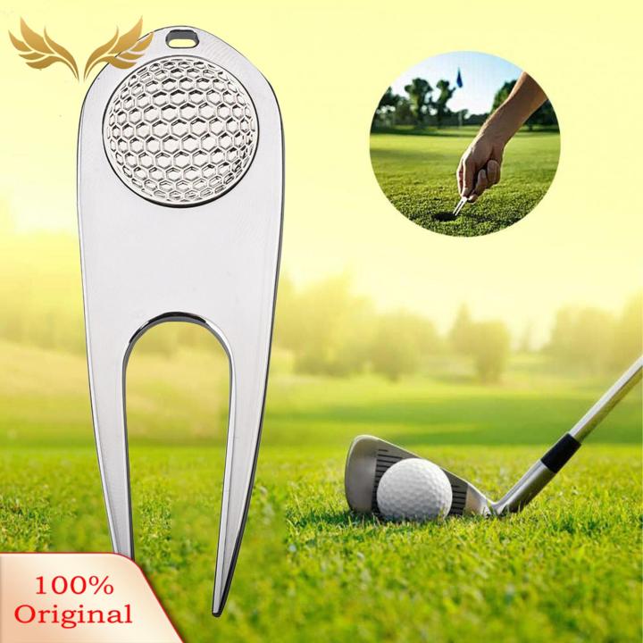 SuperRide Zinc Alloy Golf Divot Tool Premium Golf Divot Tool Cleaner Compact Rust-proof Zinc Alloy Design for Southeast Asian Golfers Must-have Golf Accessories