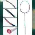 ALP QY2.0 Pro Attack Badminton Racket | T1100 Carbon Fiber 84g | Power Frame System | 38LBS High Tension | Free Stringing Service | 7mm Ultra-Thin Shaft & 305mm Balance. 