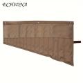 Efficient Tool Organization System Portable Tool Storage Bag with 16 Pockets Easy to Carry Wrench Roll Organizer for Convenient Tool Organization Foldable Design for Hanging Loop Tool Organizer. 
