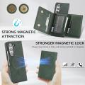 New arrival- Kalebol Strong Magnetic MagSafe Tri-Fold Wallet Side Sticker Leather Phone Case For Samsung Galaxy Z Flip6/Samsung Galaxy S24 Ultra 5G/Samsung Galaxy Z Fold6/Samsung Galaxy S25 Ultra 5G/Samsung Galaxy Z Fold. 