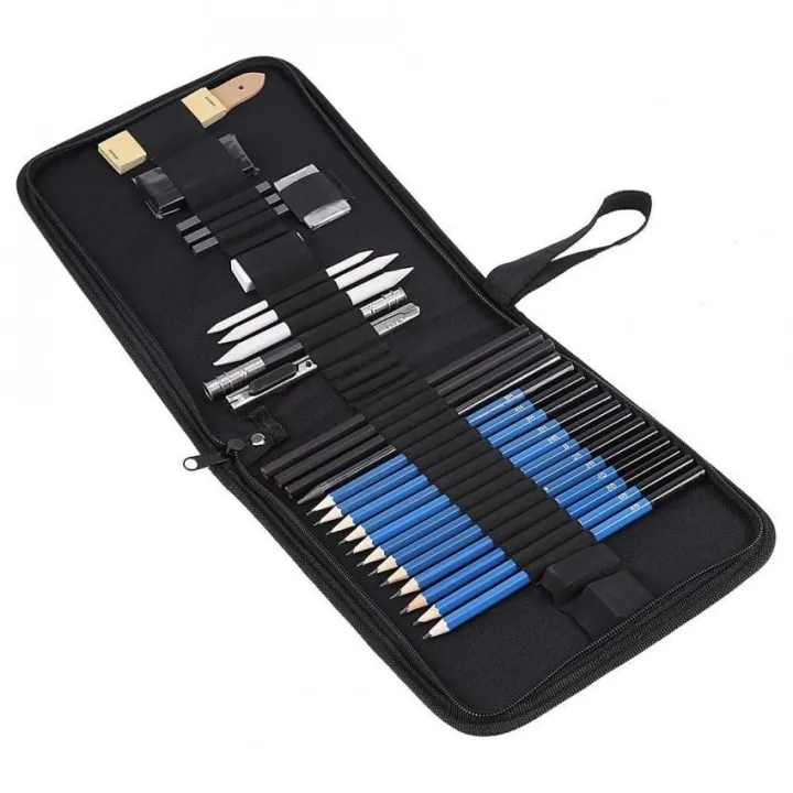%E3%80%90BestGO%E3%80%9126/33Pcs%20H&B%20Sketching%20Pencils%20Drawing%20and%20Sketch%20Kit%20Set%20with%20Erasers%20Charcoal%20Stick%20Sharpener%20-%20Image%209