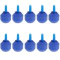 2Pcs x Air Stone Ball for Aquarium - Small - Blue. 