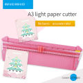 KW-triO A4 Lightweight Home Office Paper Cutting Machine Hand Ledger A3 Paper Sliding Paper Cut-ting Machine. 