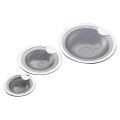 Stainless Steel Mesh Sink Strainer Kitchen Drain Food Slag Mesh Sink Filter Strainer Cleaner Bathroom Hair Catcher Stopper Plugs. 