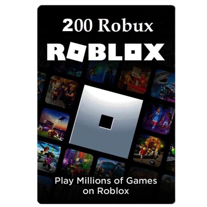 Roblox Gift Card for 200 Robux