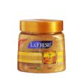 New LA'FRESH Gold Scrub Original for Body & Face 500ml. 