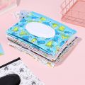 【HUT】 1PC Wet Wipes Bag With Snap Strap EVA Baby Wet Wipes Box Portable Reusable Wipes Container Eco-Friendly Cleaning Wipes Case. 