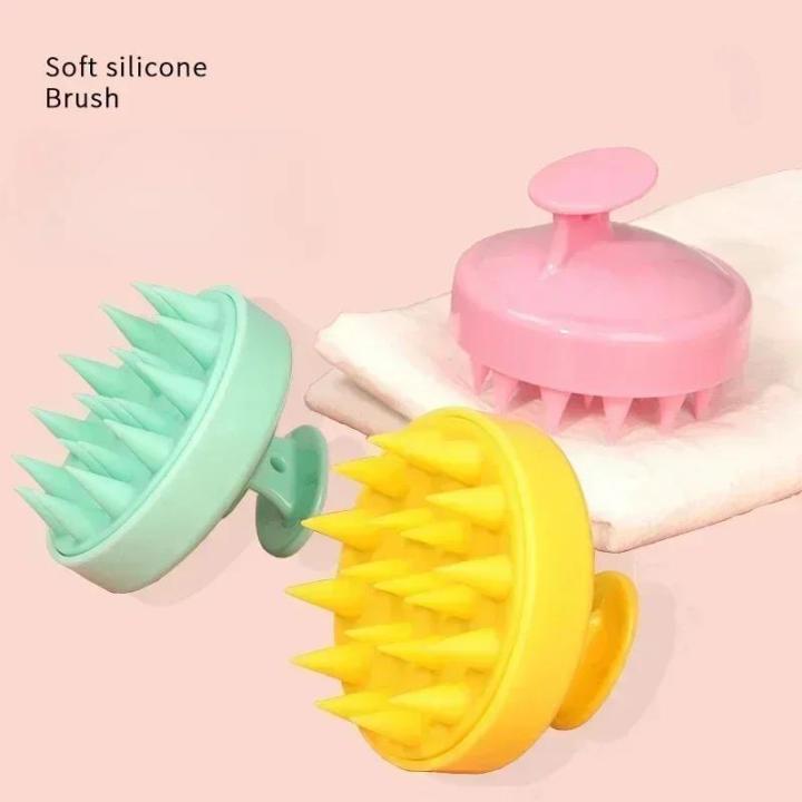 New Silicone Shampoo Head Scalp Massage Comb Hair Washing Body Brushes Bath Shower Salon Hairdressing Tool Maquillaje Dildo