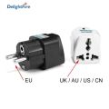 Universal EU Plug Adapter US To EU Socket KR AC Outlet Adapter France Spain Converter Power UK To Euro Electrical Plug Sockets. 
