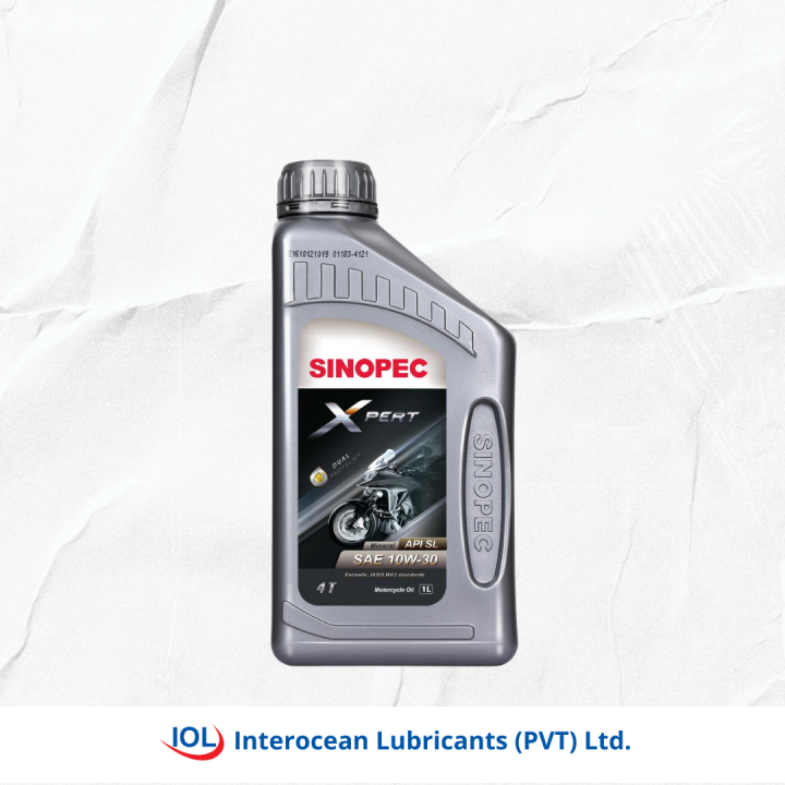 SINOPEC XPERT SL MA2 10W-30 Motorcycle Engine Oil
