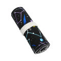Paint Brush Holder Canvas Roll Up Pencil Pen Holder Artist Draw Pen Storage Bag 48 Slots Canvas Pouch for School Stationery Students Watercolor Oil Brushes Use. 
