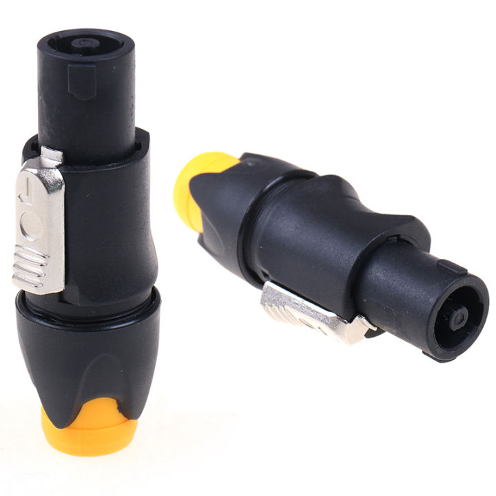 Connettore Speakon NL4FC Ad Angolo 90° – 4 Pin Maschio Per Altoparlanti E Amplificatori Ad Alta Potenza