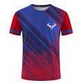 Badminton and Tennis Series 3D Printed Men's and Women's Outdoor Extreme Sports Short Sleeved Round Neck T-shirt. 