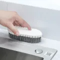 1PCS-Kitchen Cooktop Cleaning Brush Bendable Bathtub Sink Tile Brush Multipurpose Home Kitchen Bathroom Cleaner Tools. 