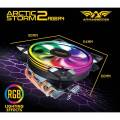 Armaggeddon Artic Storm 2 RGB R4 CPU Air Cooler [4 Direct Contact Heatpipes]. 