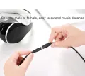 (1.5M / 3M / 5M / 10M ) 3.5mm JackAUX Audio Cable 3.5 Male to Female Cablefor Car Headphone MP3/4 Microphone Stereo 3.5 Audio Adapter for PC Headset. 