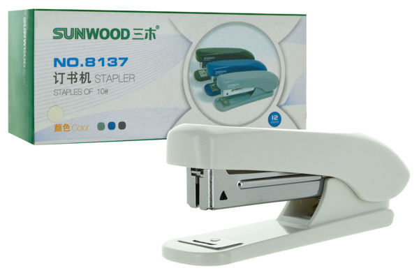 SUNWOOD #10 Staple Manual Mini Stapler Machine for Office Stationery Desktop ']
