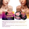 EELHOE Intensive Tanning Gel Accelerator Solarium Cream Moisturizing Body Bronzer Cream Sunless Tanning Sunbed Tanning Gel 100g. 