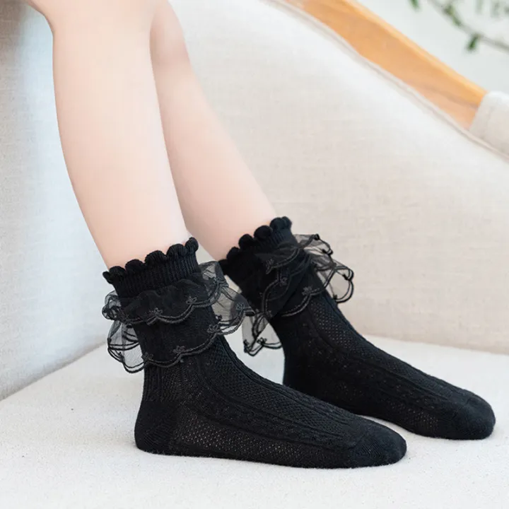 I%20Love%20Dad%20Cute%20Lace%20Soft%20Cotton%20Baby%20Girls%20Socks%20Solid%20Color%20Floral%20Comfort%20Breathable%20Toddler%20Sock%20Spring%20Autumn%20Princess%20Dance%20Socks%20-%20Image%205