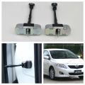 【Miga Plaza】4pcs For COROLLA Altis Door Stopper Car Door Checker For TOYOTA COROLLA Altis ZRE15 2007 2008 2009 2010 2011 20122 2013 Door Check Strap Stay Stopper. 