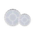 Display Plate Mold Silicone Mould Storage Tray Mold Cement Mold Jewelry Decoration Round Storage Tray Mold. 