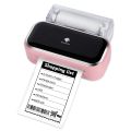 Portable Printer 304dpi Thermal Printer Wireless Photo Printer 80mm Paper For Home School. 