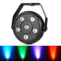 6LED RGB Light washing effect Dj laser Disco ball strobe light Auto Sound activation. 
