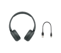 Sony WH-CH520 Wireless Headphones Bluetooth On-Ear Headset with Microphone Black. 