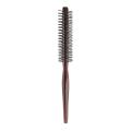 Nylon Round Hair Brush Anti-Static Comb Hairdressing Blow Drying Blow Bangs Pear Head Straight Hair Hairdressing Wooden Comb. 
