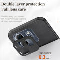 Lenuo For Infinix Hot 50i / Infinix Smart 9 Sheepskin Leather Shockproof Case Luxury Matte Back Cover. 