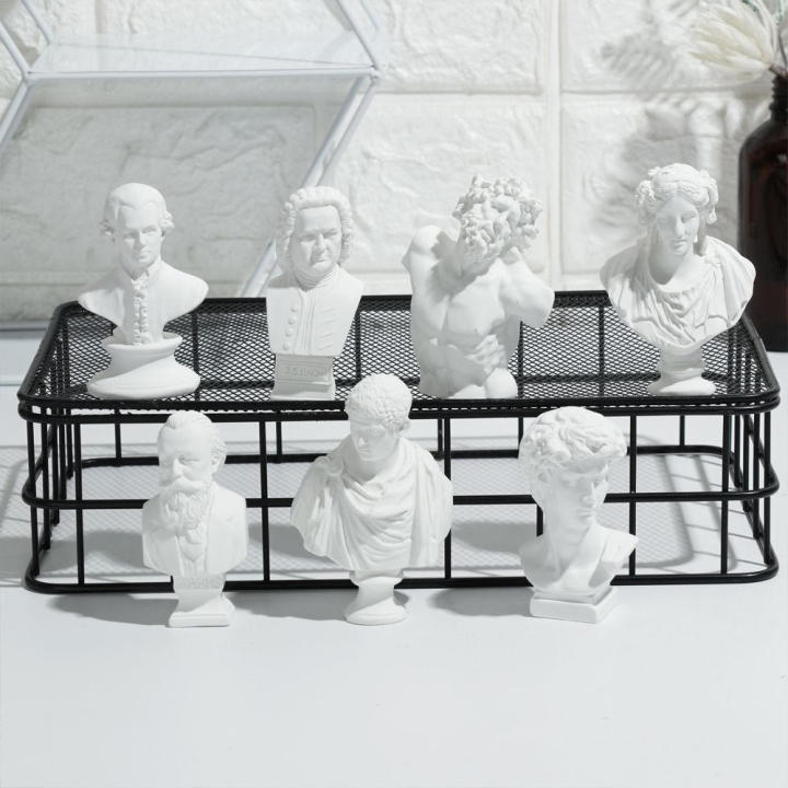 Famous%20Sculpture%20Greek%20Mythology%20Plaster%20Statue%20Gypsum%20Bust%20Portraits%20Mini%20Resin%20Plaster%20Human%20Head%20Statue%20Art%20Ornaments%20-%20Image%202