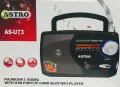 3 Power Mode Rechargeable Radio with USB and SD Card Input High Quality Portable Audio Player. 