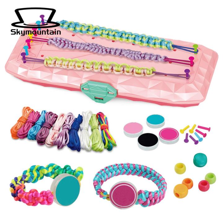 Friendship%20Bracelet%20Board%20Stickers%20Diy%20Friendship%20Bracelet%20Maker%20Kit%20for%20Kids%20Girls%20Bracelet%20Making%20Set%20Hand%20Rope%20Braider%20Tool%20Arts%20Crafts%20String%20Maker%20Travel%20Activities%20Gift%20for%208-12%20Years%20Old%20Fun%20-%20Image%204
