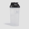 Myprotein Plastic Shaker (600ml) – Clear/Black | High-Performance Protein Shaker with Blending Ball | Leak-Proof & Dishwasher Safe. 