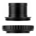 Lens Adapter 1.25 Inch T Ring Lens Mount Set Dslr Camera Accessory For Eos Olympus Pentax Telescope Microscope. 