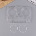 Modified Transparent Housing Protection Shell With Light Guide Ring For Remote Controller Jumper T20 T-20S JUNLING. 