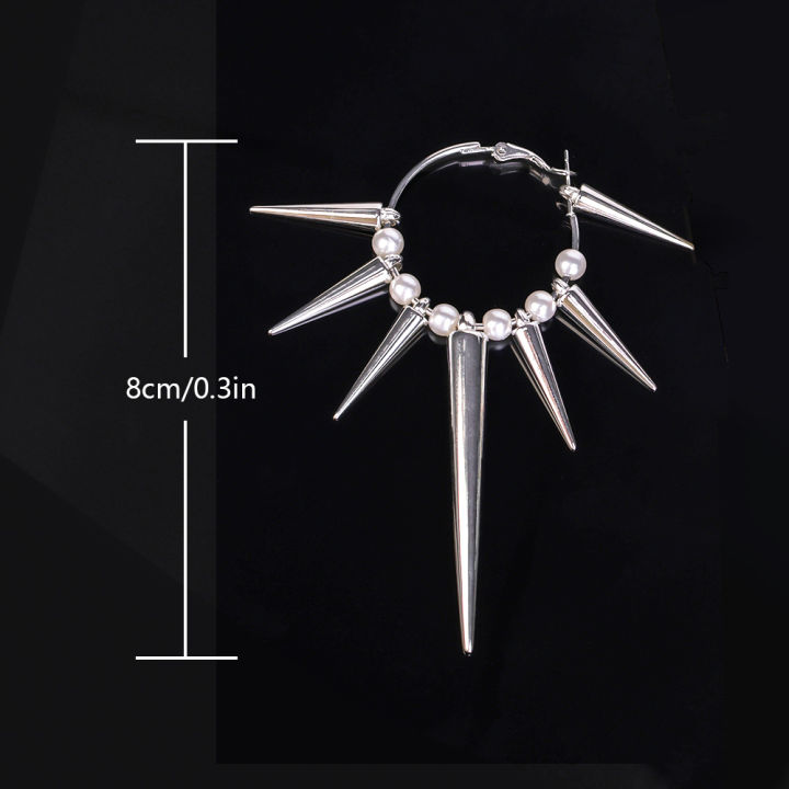 Rivet%20Hoop%20Earrings%20Cool%20Hip%20Hop%20Earrings%20for%20Women%20Jewelry%20Punk%20Korean%20Grunge%20Rock%20Accessories%20Earrings%20-%20Image%208