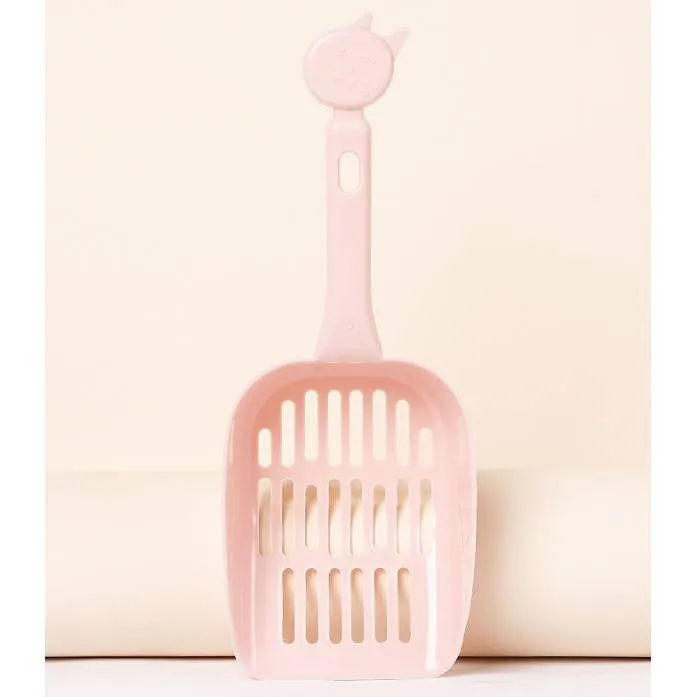 Plastic Litter Cleaning Tool Poop Scoop Shovel for Pet Dog Cat Kitten Hamsters Cat Pasir Kucing