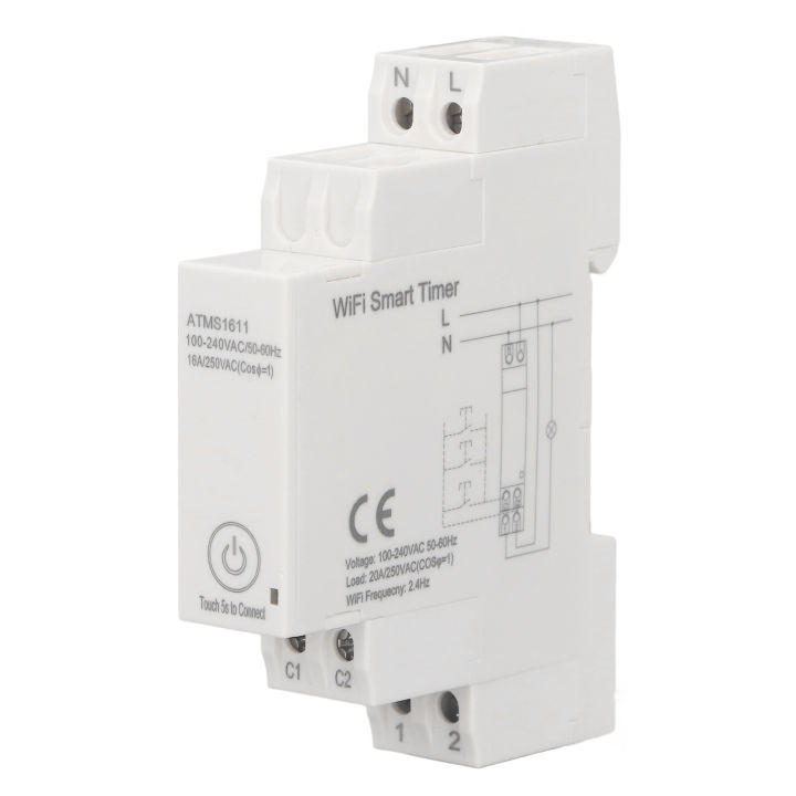 Smart Energy Monitor Power Usage Meter Easy Check AC 100-240V Simple Operation APP Control for Home