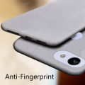 Biruiqu For Google Pixel 3A XL Shockproof Anti Slip Soft TPU Sandstone Matte Back Case Cover. 