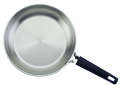 Frying Pan  24 cm Stainless Steel pan with Handle, Induction Cooker Supported. 