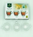 Coffee & Tea Glass Cups 6 Pieces Set. 