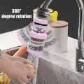 1Pc Universal Retractable Faucet Purifier Splash-Proof Tap Filter 360 Degree Rotation Filtration Shower Head Kitchen Accessories. 